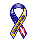 Rockaway Community Support Our Troops Logo