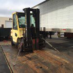 Rockaway Recycling Forklift Pickup